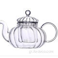 Νέο σχεδιασμό τροφίμων Glass Teapot με infuser